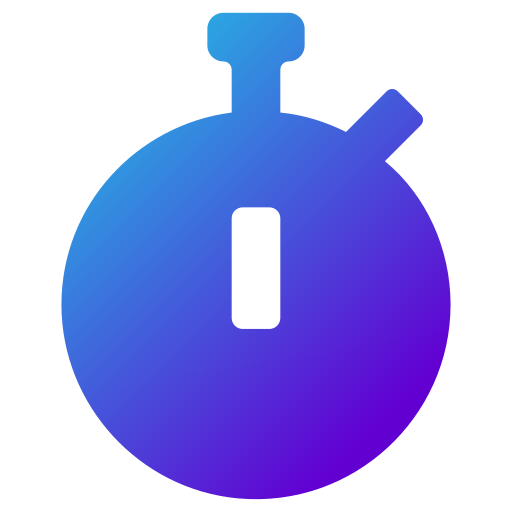 스톱워치 Generic gradient fill icon