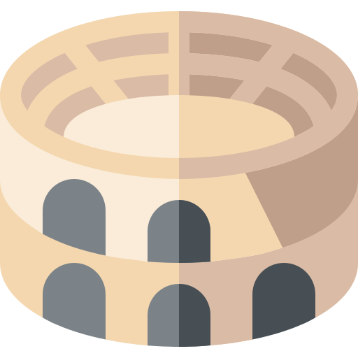 Coliseum Basic Straight Flat icon