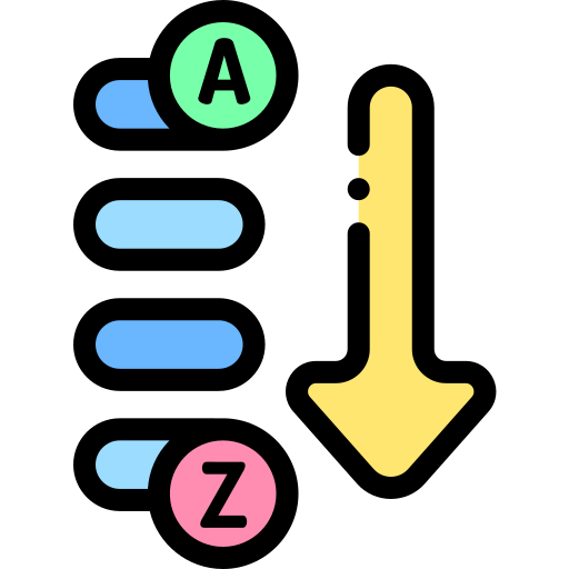 選別 Detailed Rounded Lineal color icon