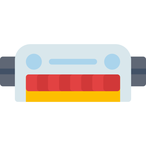 Harmonica Generic color fill icon