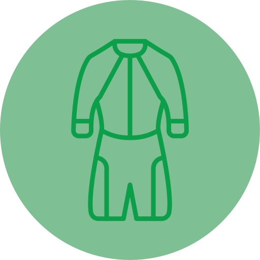 Wetsuit Generic color fill icon