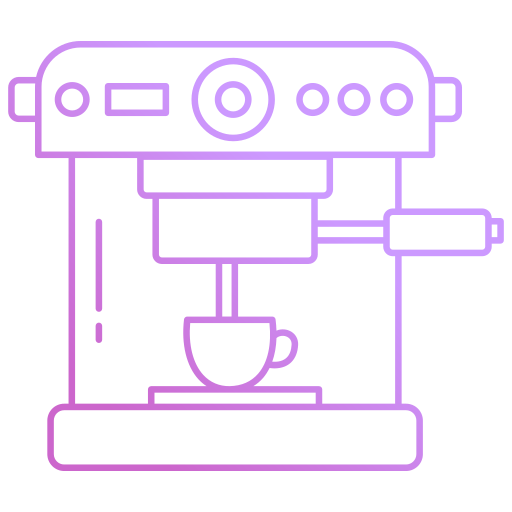 cafetière Generic gradient outline Icône