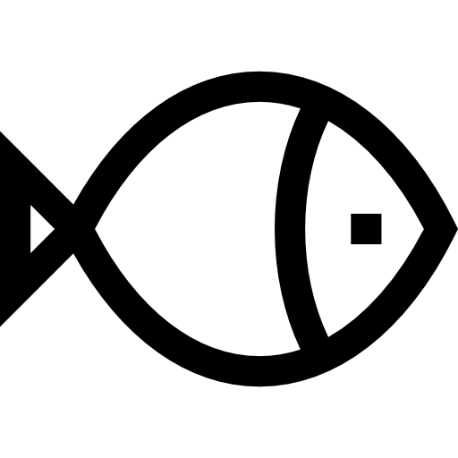 Fish Basic Straight Lineal icon