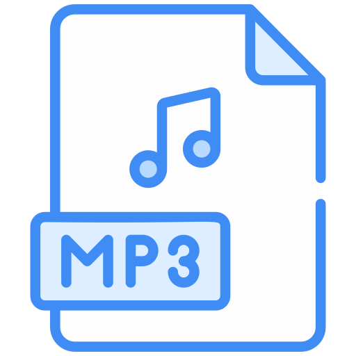 mp3 Generic color lineal-color icon