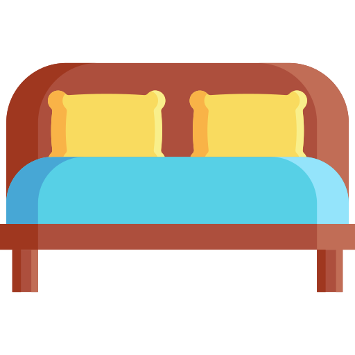 Bed Good Ware Flat icon