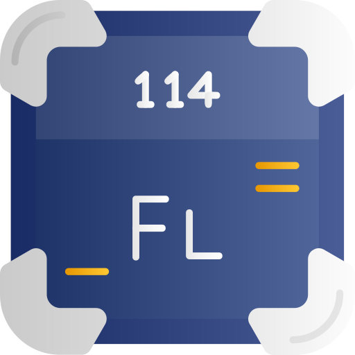 Flerovium Generic gradient fill icon