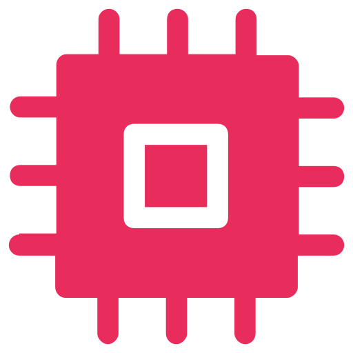 Chip Generic color fill icon