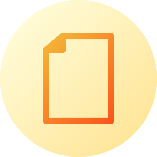 ファイル Generic gradient fill icon