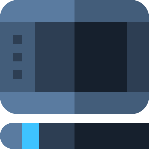 Graphic tablet Basic Straight Flat icon