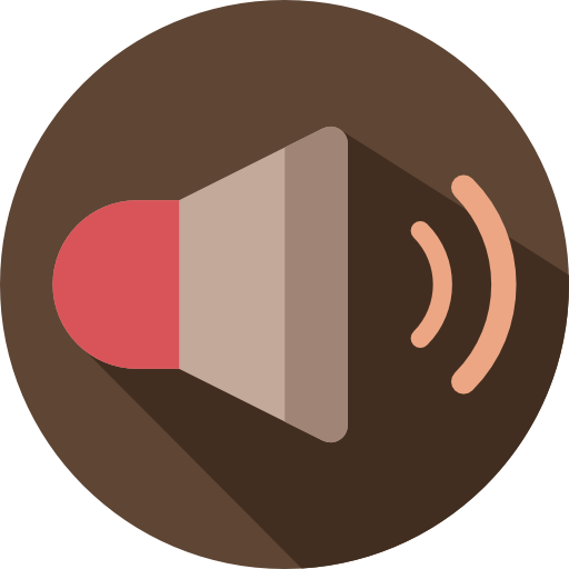 volumen Flat Circular Flat icon