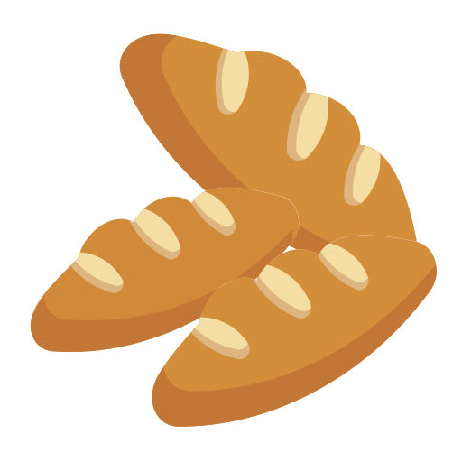 Baguette Generic color fill icon