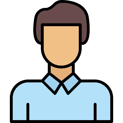 Man Generic color lineal-color icon