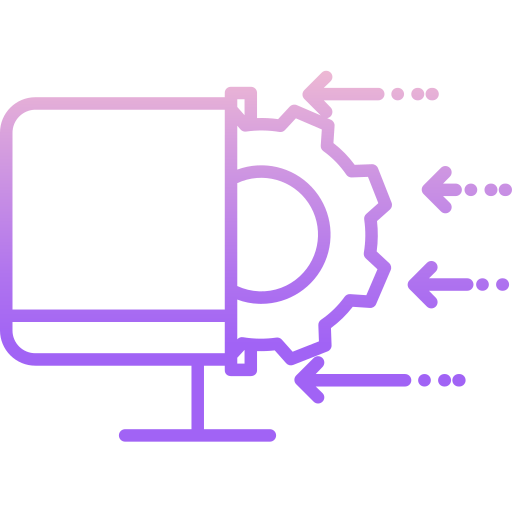 기계 Icongeek26 Outline Gradient icon