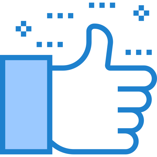 finger srip Blue icon