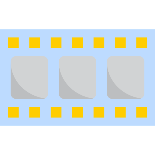 Film srip Flat icon