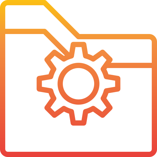 system itim2101 Gradient icon