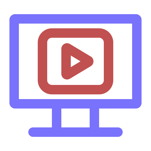 video Generic color outline icon