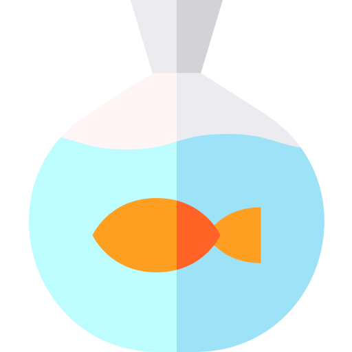 Goldfish Basic Straight Flat icon