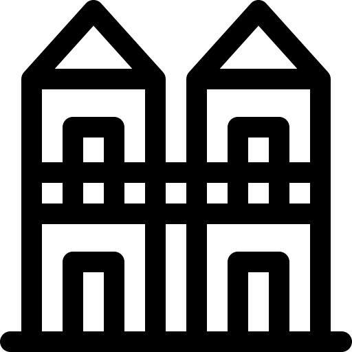 kamienica Basic Rounded Lineal ikona