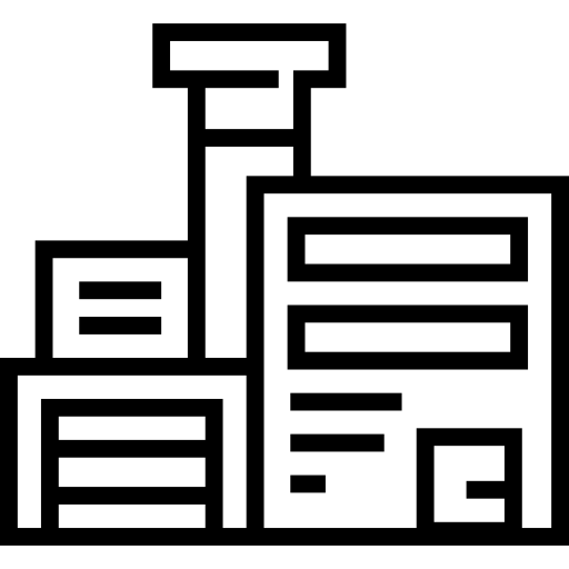 usine Detailed Straight Lineal Icône