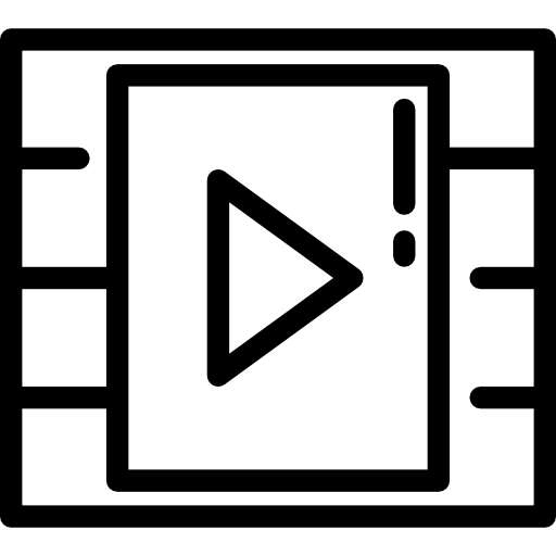 Video Detailed Rounded Lineal icon