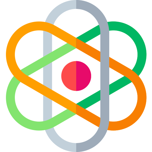 Atom Basic Straight Flat icon