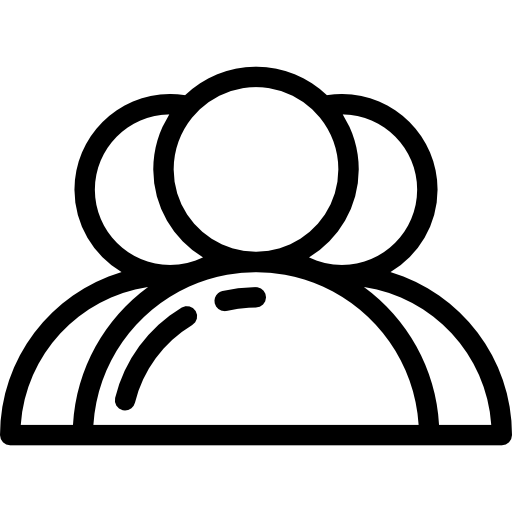 グループ Detailed Rounded Lineal icon