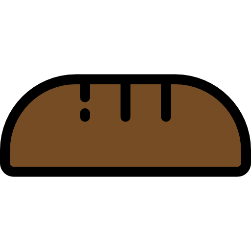 brot Detailed Rounded Lineal color icon