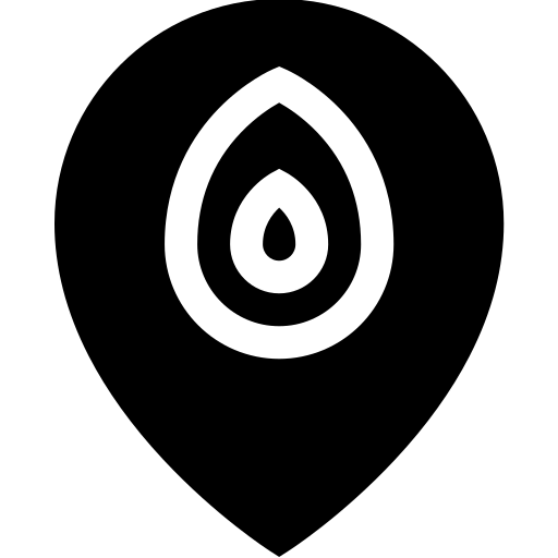 emplacement Basic Straight Filled Icône