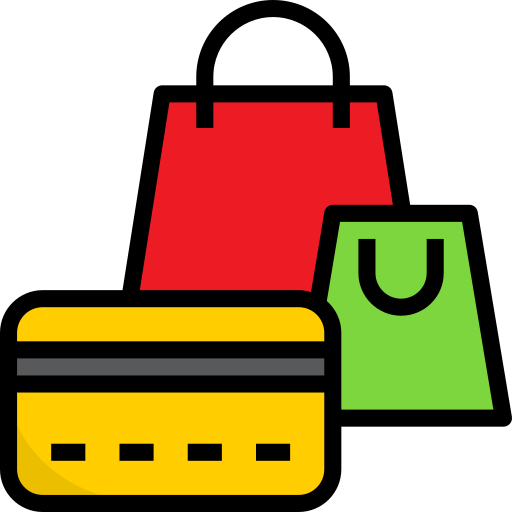 Credit card srip Lineal Color icon