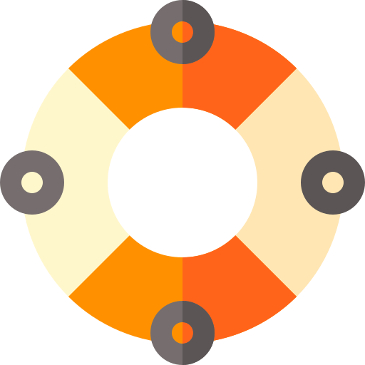 gareautrain Basic Rounded Flat Icône