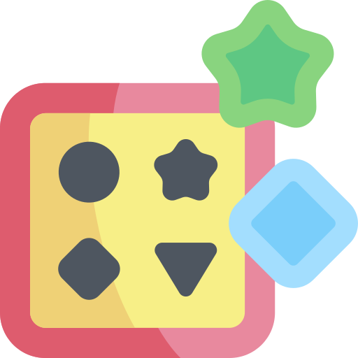 Puzzle Kawaii Flat icon