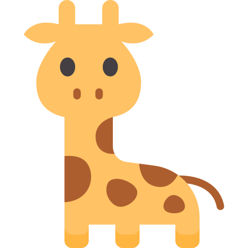 giraffe Special Flat icon