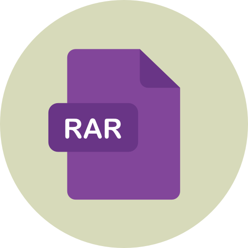 rar Roundicons Circle flat Ícone