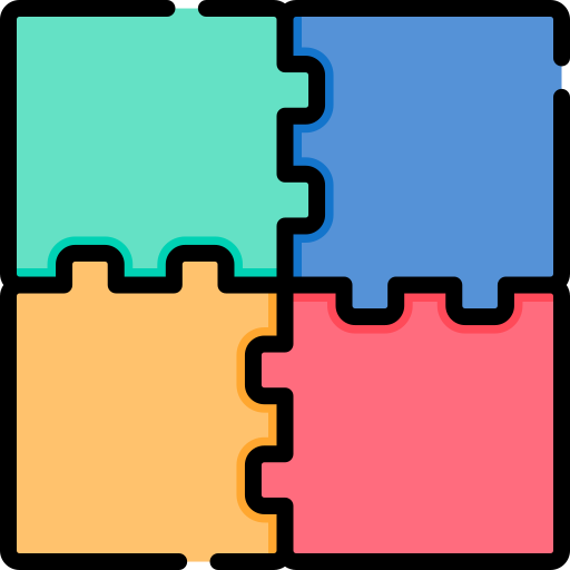 puzzle Special Lineal color icon