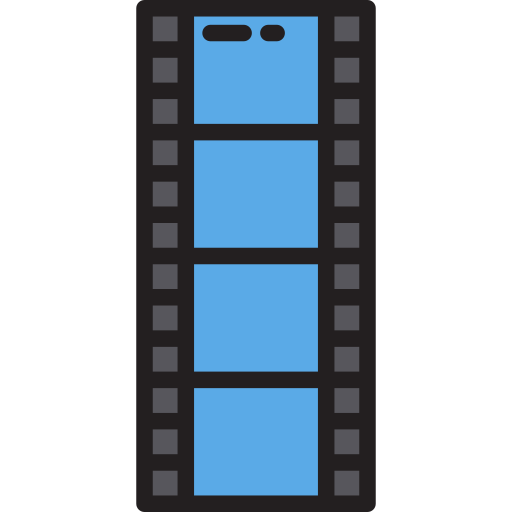 Rolo de filme xnimrodx Lineal Color Ícone