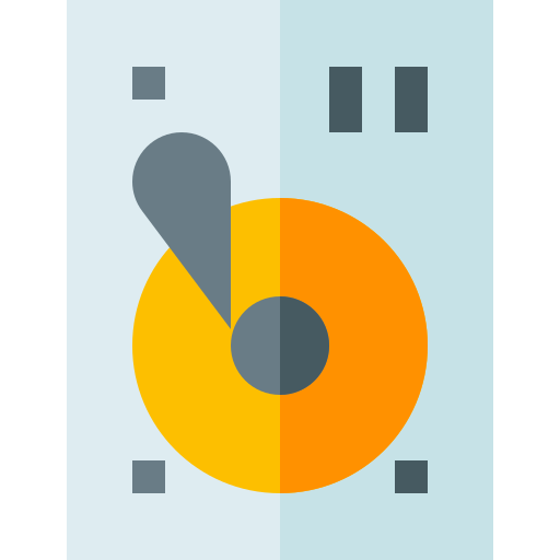 hdd Basic Straight Flat icona