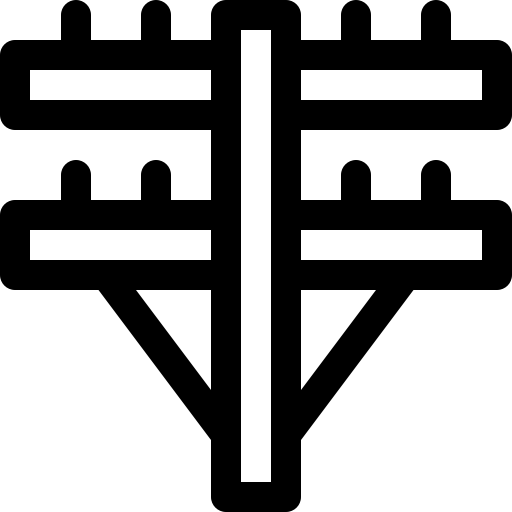 strommast Basic Rounded Lineal icon