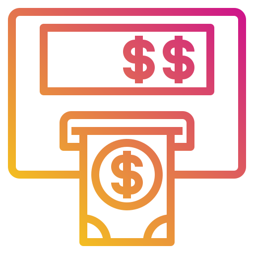 atm Payungkead Gradient icon