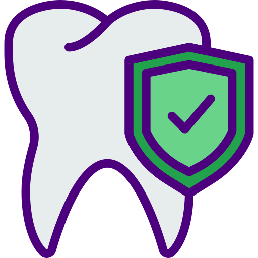 Tooth prettycons Lineal Color icon