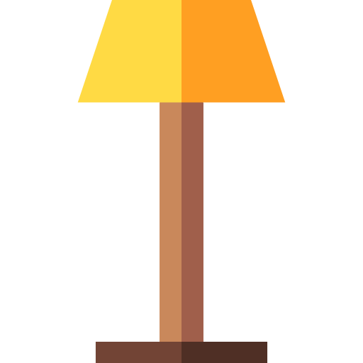 lampe Basic Straight Flat icon