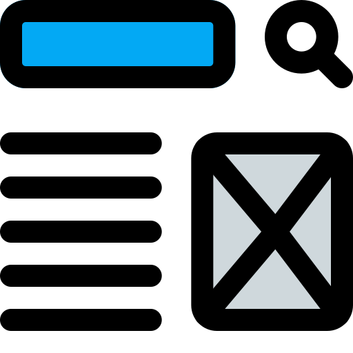 wireframe Pixel Perfect Lineal Color icon