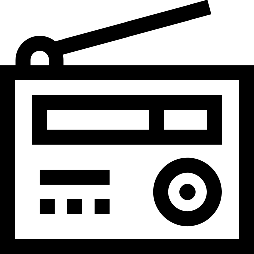 radio Basic Straight Lineal Icône