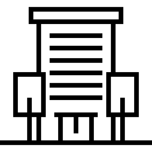 budynek Detailed Straight Lineal ikona