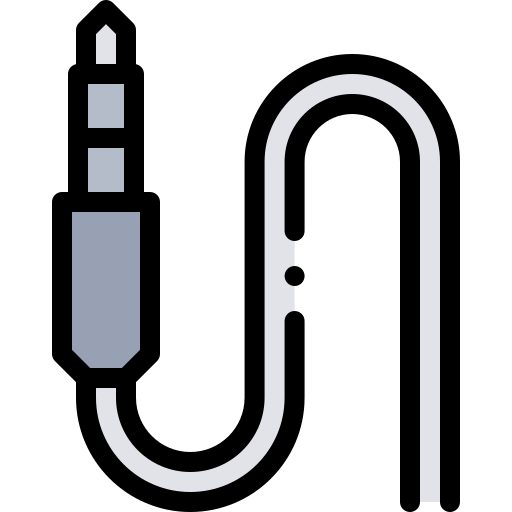 klinkenstecker Detailed Rounded Lineal color icon