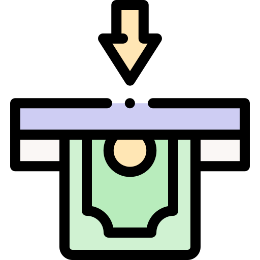 geldautomat Detailed Rounded Lineal color icon