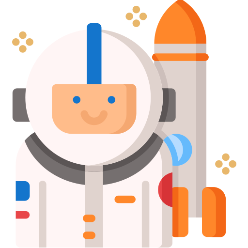 astronaut Special Flat icon