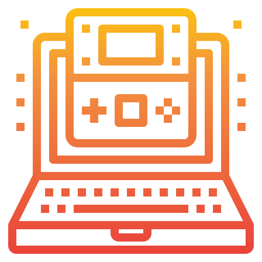 Game controller itim2101 Gradient icon