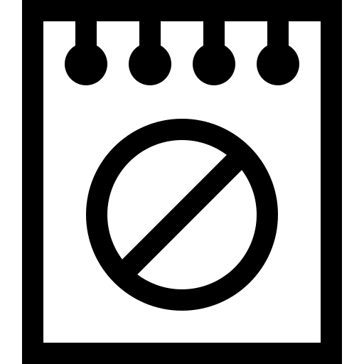 notatka Basic Straight Lineal ikona