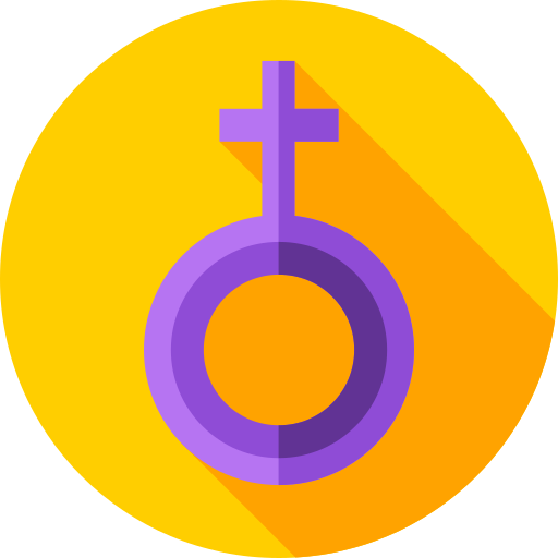 frau Flat Circular Flat icon